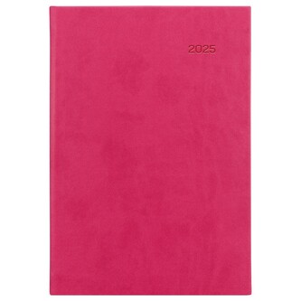 Diář denní A5 - Viva růžová 2025, 14,8 × 21 cm