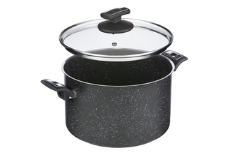 KOLIMAX BLACK GRANITEC hrnec s poklicí 26cm 8,0l