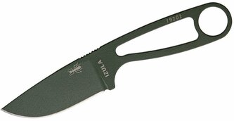 ESEE IZULA-OD malý nôž na prežitie 7,3 cm, zelená, uhlíková oceľ, puzdro ESEE IZULA-OD malý nôž na prežitie 7,3 cm, zelená, uhlíková oceľ, puzdro