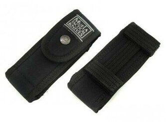 Muela F/PANZER Black čierne nylonové puzdro pre nože Panzer, 130 x 50 mm