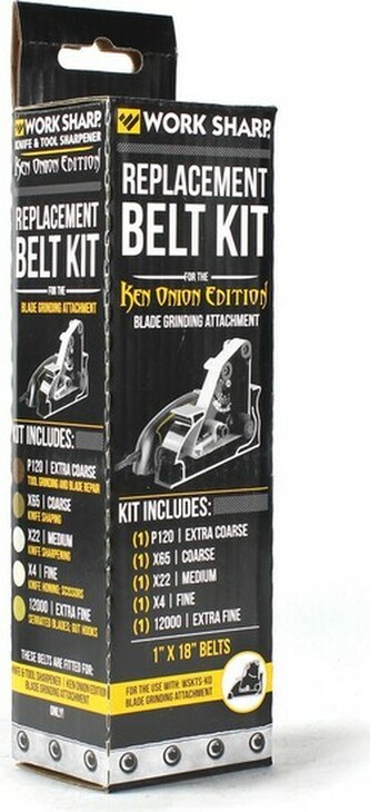 Work Sharp WSKTS Ken Onion Edition Blade Grinder Attachment Belt Kit Qty 5 brúsne pásy (WSSAKO81115)