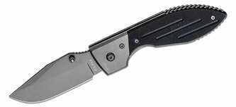 KA-BAR KB-3072 WARTHOG III všestranný vreckový nôž 8 cm, teflón, čierna, G10, spona