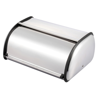 DOCHTMANN Chlebník stříbrný plastový střední