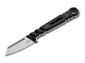 Böker Plus 02BO038 Ylvi nôž na krk 5,8 cm, čierna, G10, puzdro kydex , retiazka