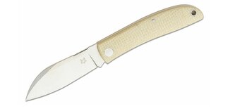 FOX Knives FX-273 MI Livri vreckový nôž 7 cm, Micarta, kožené puzdro