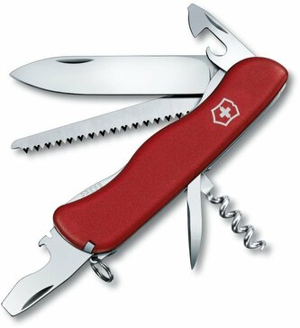 Victorinox 0.8363 Forester multifunkčný nôž 111 mm, červená, 12 funkcií