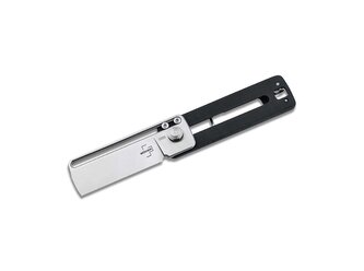 Böker Plus 01BO556 S-RAIL vreckový nôž 5,1 cm, čierna, G10, spona