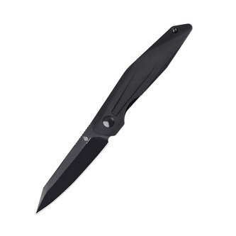 Kizer V3620C2 Spot Aluminium vreckový nôž 7,4 cm, celočierna, hliník
