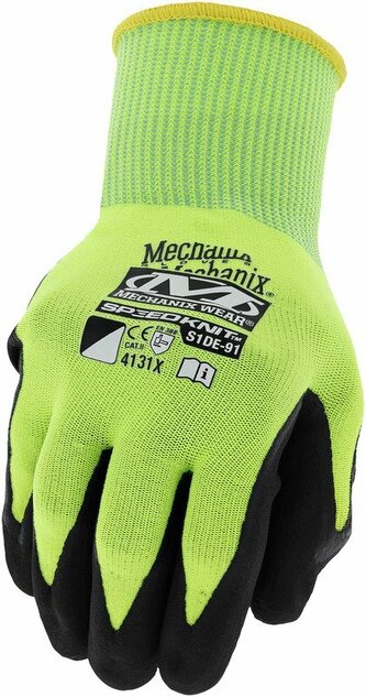 Mechanix SpeedKnit Hi-Viz pracovné rukavice XXL S1DE-91-011