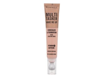 Rimmel London Multi Tasker Korektor Wake Me Up Concealer & Foundation 20 ml 055 Classic Beige pro ženy