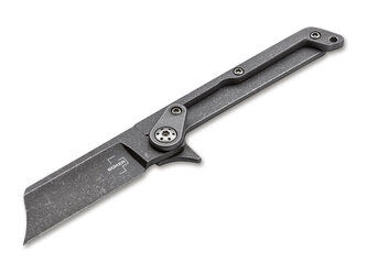 Böker Plus 01BO660 Fragment vreckový nôž 5 cm, Stonewash, oceľ, spona