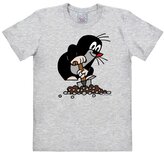 Pánské tričko Krteček: Rýč a kopec (XL) šedá bavlna