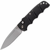 Böker Plus 01KALS93 AKS-74 D2 automatický vreckový nôž 8,5 cm, čierna, hliník, spona