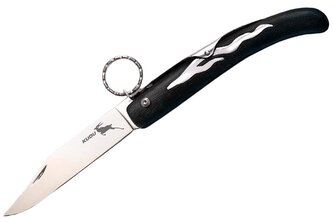 Cold Steel 20KK Kudu všestranný vreckový nôž 10,7 cm, čierna, plast, Zy-Ex, motív jeleňa