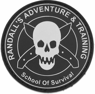 RAT-PATCH ESEE PVC Patch, Velcro Backed, 2.5" Diameter