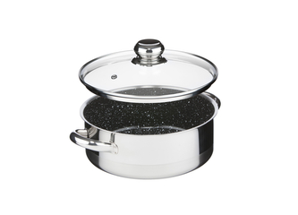 KOLIMAX CERAMMAX PRO STANDARD rendlík s poklicí 22cm 3,0l, granit černá