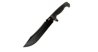 SOG-F03TN-CP JUNGLE PRIMITIVE mačeta na prežitie 24 cm, čierna, kraton, nylonové puzdro