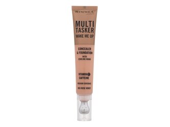 Rimmel London Multi Tasker Korektor Wake Me Up Concealer & Foundation 20 ml 065 Rose Honey pro ženy