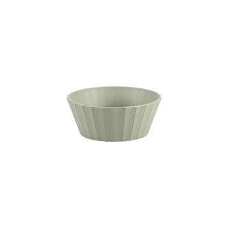 KESPER Miska na ovoce a saláty zelená plast, průměr 15cm, výška 6cm