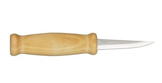 Morakniv 106-1650 Wood Carving 105 rezbársky nôž 7,9 cm, lakované brezové drevo, bez pouzdra