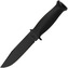 KA-BAR KB-2221 MARK 1 taktický nôž 12,8 cm, celočierna, Kraton, Kydex puzdro
