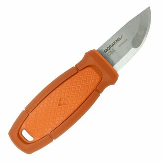 Morakniv 13501 Eldris Burnt Orange nôž na krk 5,9 cm, oranžová, guma/plast, plastové puzdro