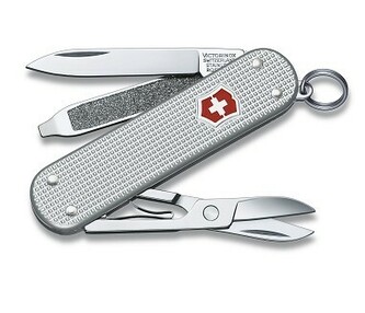 Victorinox 0.6221.26 Classic SD Alox multifunkčný nôž 58 mm, strieborná, 5 funkcií Victorinox 0.6221.26 Classic SD Alox multifunkčný nôž 58 mm, strieborná, 5 funkcií