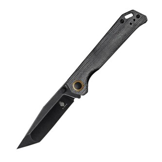 Kizer V4458.2TC1 Begleiter 2 Black vreckový nôž 8,7 cm, Black Stonewash, čierna, Micarta