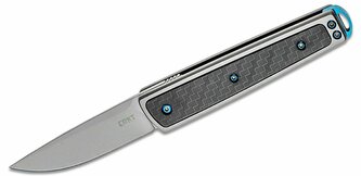 CRKT CR-7190 SYMMETRY™ BLACK vreckový nôž 7 cm, čierna, oceľ, FRN