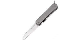 FOX Knives FX-VP130-SF5 TI VULPIS multifunkčný nôž 5,5 cm, titán, šedá, 6 funkcií