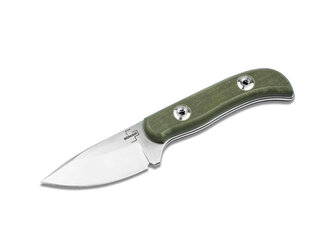Böker Plus 02BO095 DASOS nôž do prírody 8 cm, zelená, G10, puzdro kydex