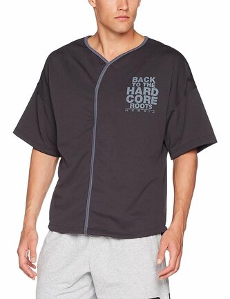 305 Nebbia Čierne pánske tričko HARDCORE Shirt 305 Black, veľkosť M