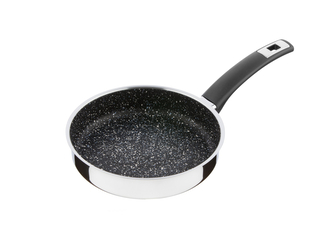 KOLIMAX Pánev 22cm s rukojetí, GRANITEC, černá