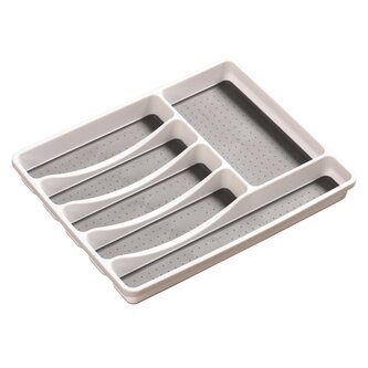 KESPER Příborník plastový bílý 32 x 29 x 4,5cm