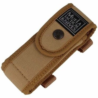 Muela F/PANZER-DES Desert hnedé nylonové puzdro pre nože Panzer, 130 x 50 mm