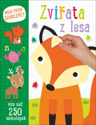 Zvířata z lesa - Moje první samolepky