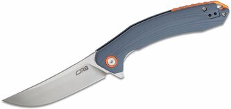 CJRB J1906-GYC Gobi G10 Grey/Blue vreckový nôž 8,6 cm, modro-šedá, G10