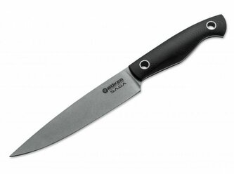 130265 Böker Manufaktur Solingen Saga Allzweckmesser G-10 Stonewash