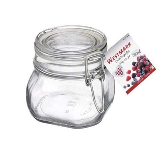 WESTMARK Sklenice s drátovým třmenem a těsněním 500 ml