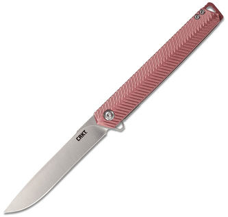 CRKT CR-K820BXP Stylus™ Maroon vreckový nôž 8,7 cm, vínová červená, hliník