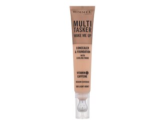 Rimmel London Multi Tasker Korektor Wake Me Up Concealer & Foundation 20 ml 060 Light Honey pro ženy