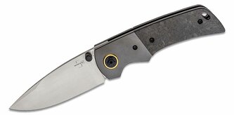 Böker Plus 01BO177 Gulo Pro Marble CF vreckový nôž 8,4 cm, nerez, uhlíkové vlákno, nylonové puzdro