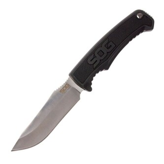 SOG-FK1001-CP SOG FIELD KNIFE nôž do prírody 10,2 cm, čierna, guma TPR, puzdro GRN SOG-FK1001-CP SOG FIELD KNIFE nôž do prírody 10,2 cm, čierna, guma TPR, puzdro GRN
