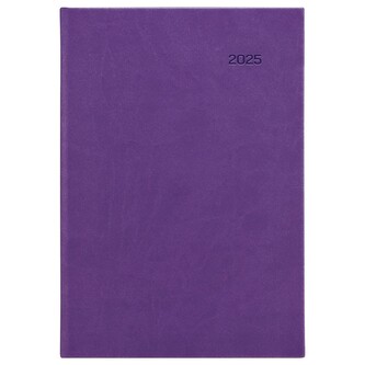 Diář týdenní A5 - Viva fialová 2025, 14,8 × 21 cm