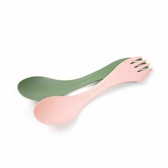 2412411313 Light My Fire Spork original 2-pack sandygreen/dustypink