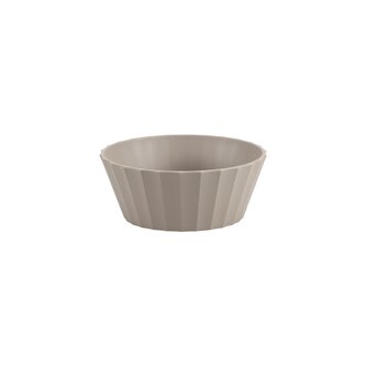 KESPER Miska na ovoce a saláty hnědá plast, průměr 15cm, výška 6cm