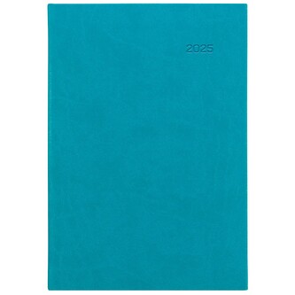 Diář týdenní A5 - Viva tyrkysová 2025, 14,8 × 21 cm