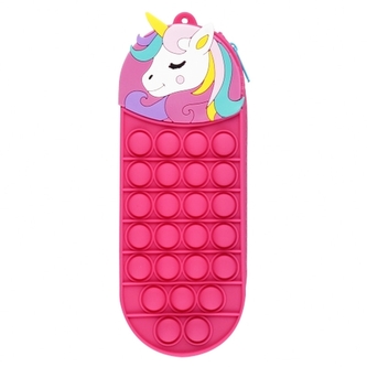 Jednorožec silikonový penál