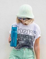 LGV41SBLWW Lifestraw Go 2.0 Stainless Steel Water Filter Bottle 1L Icelandic Blue