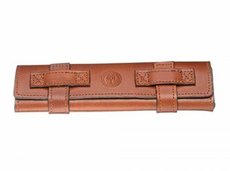 Böker Manufaktur 090014 Rolletui puzdro na britvy 18 cm, koža, hnedá